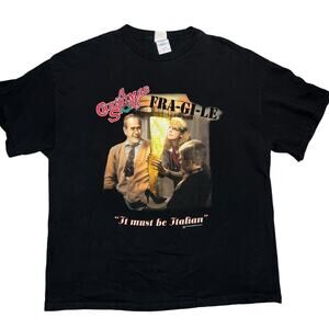 A Christmas Story FRA-GI-LE  "It must be Italian" adult T shirt size large